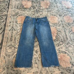 Straight leg jeans